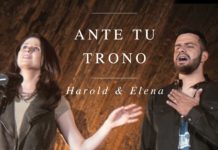 Letra Ante tu trono de Harold y Elena