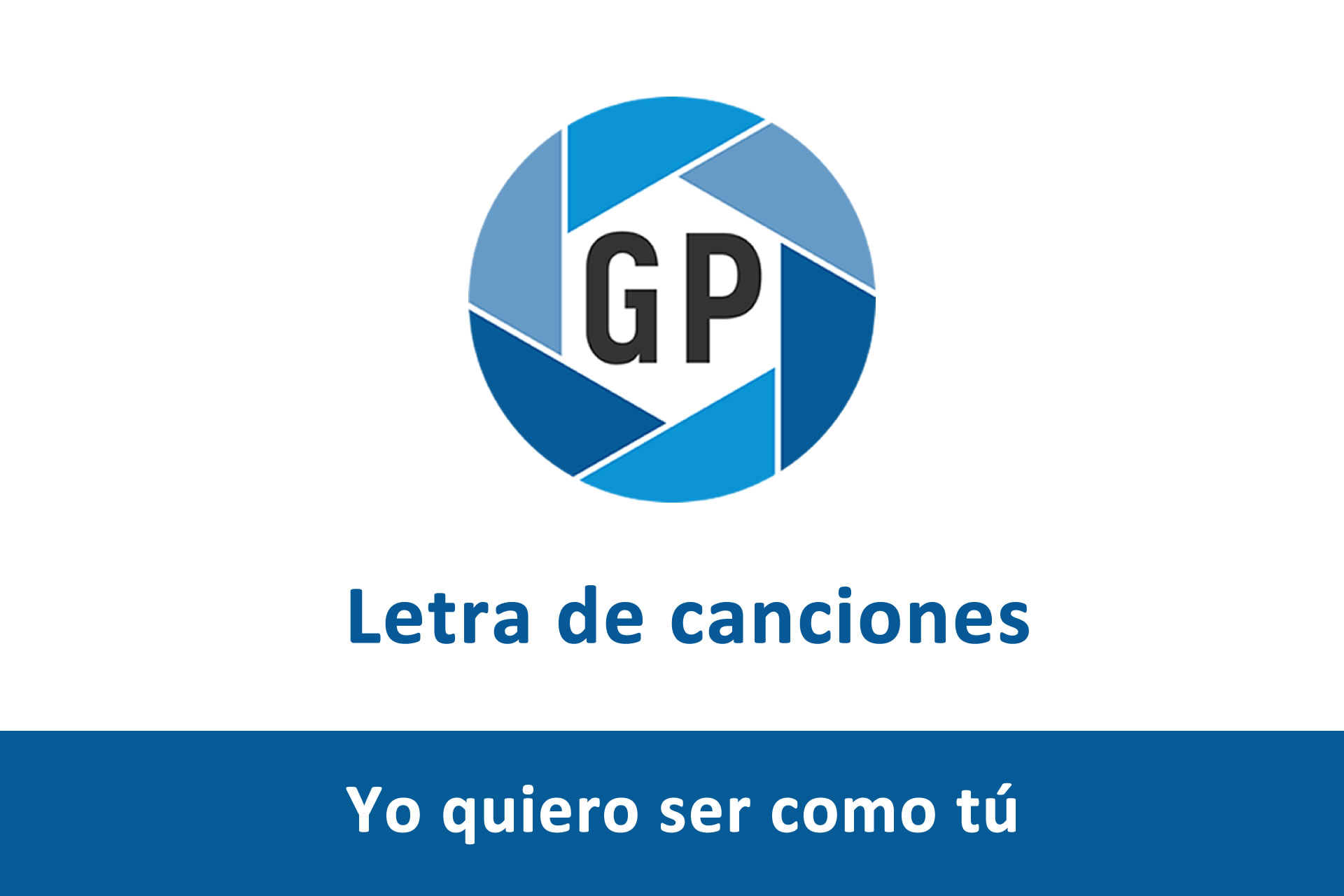 Letra Yo quiero ser como tú Señor • Generación Pentecostal