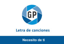 Letra Necesito de ti de Tabel Rocha Letra Necesito de ti de Tabel Rocha