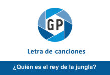 Letra ¿Quién es el rey de la jungla? Letra ¿Quién es el rey de la jungla?