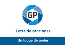 Letra Un toque de poder Letra Un toque de poder