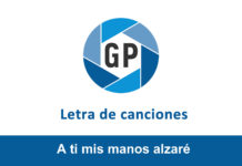 Letra A ti mis manos alzaré de Ministerio Zabad Letra A ti mis manos alzaré de Ministerio Zabad