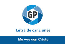 Letra Me voy con Cristo de Afroson Letra Me voy con Cristo de Afroson