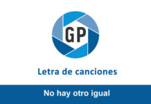 Letra No hay otro igual Letra No hay otro igual