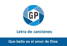Letra Que bello es el amor de Dios de Grupo Renacer Letra Que bello es el amor de Dios de Grupo Renacer