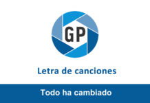 Letra Todo ha cambiado de Holger Ascanio Letra Todo ha cambiado de Holger Ascanio