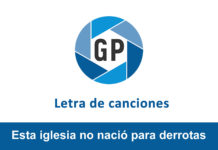 Letra Esta iglesia no nació para derrotas de Danilo Ordoñez Letra Esta iglesia no nació para derrotas de Danilo Ordoñez
