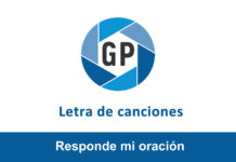 Letra Responde mi oración de Los Voceros de Cristo Letra Responde mi oración de Los Voceros de Cristo