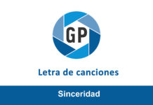 Letra Sinceridad de Rabito Letra Sinceridad de Rabito