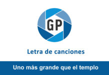 Letra Uno más grande que el templo está aquí Ser un hijo ser un siervo del Señor