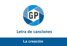 Letra La creación Letra La creación