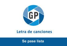 Letra Se pase lista de Liliam García Letra Se pase lista de Liliam García